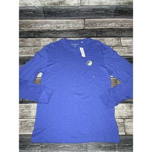 Pacsun Ps/Basics Blue Smiley Face Size long Sleeve
